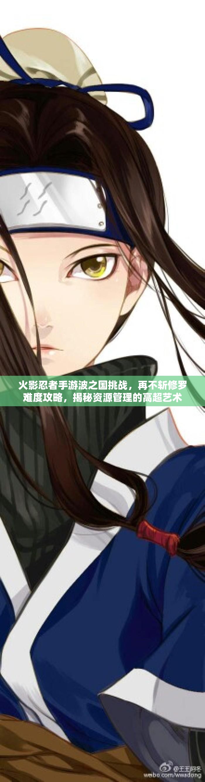 火影忍者手游波之国挑战，再不斩修罗难度攻略，揭秘资源管理的高超艺术