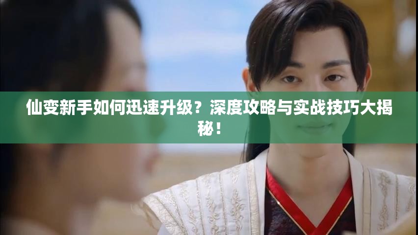 仙变新手如何迅速升级？深度攻略与实战技巧大揭秘！
