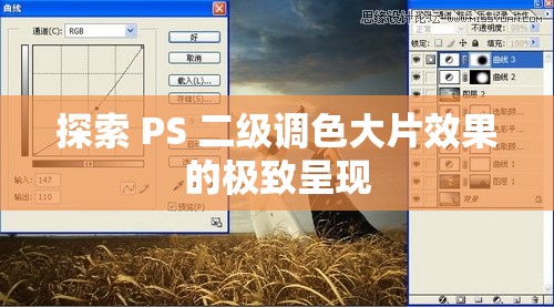 探索 PS 二级调色大片效果的极致呈现