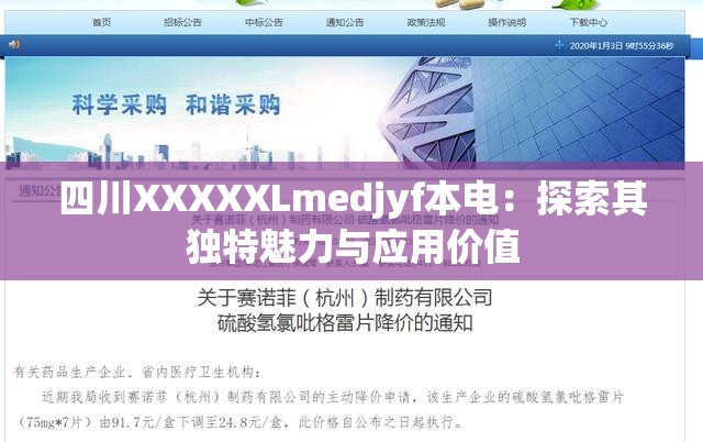 四川XXXXXLmedjyf本电：探索其独特魅力与应用价值