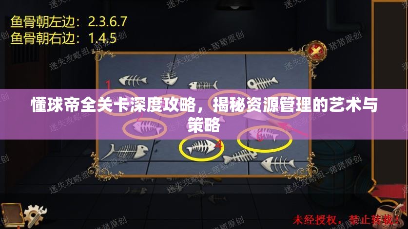 懂球帝全关卡深度攻略，揭秘资源管理的艺术与策略