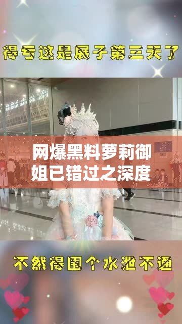 网爆黑料萝莉御姐已错过之深度揭秘背后的故事与真相