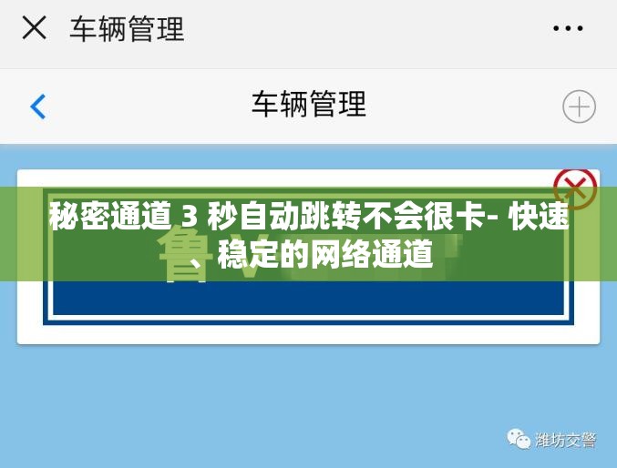 秘密通道 3 秒自动跳转不会很卡- 快速、稳定的网络通道