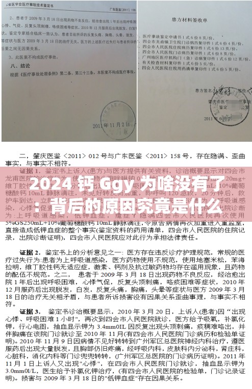 2024 钙 Ggy 为啥没有了：背后的原因究竟是什么