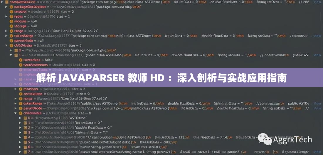 解析 JAVAPARSER 教师 HD ：深入剖析与实战应用指南