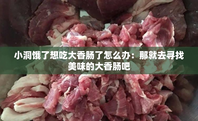 小洞饿了想吃大香肠了怎么办：那就去寻找美味的大香肠吧