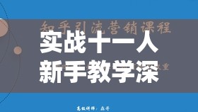 实战十一人新手教学深度解析，掌握资源管理的艺术与策略