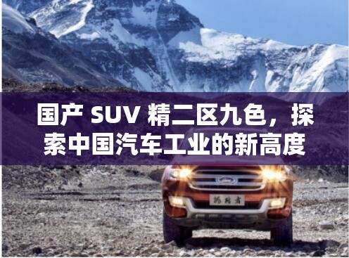 国产 SUV 精二区九色，探索中国汽车工业的新高度