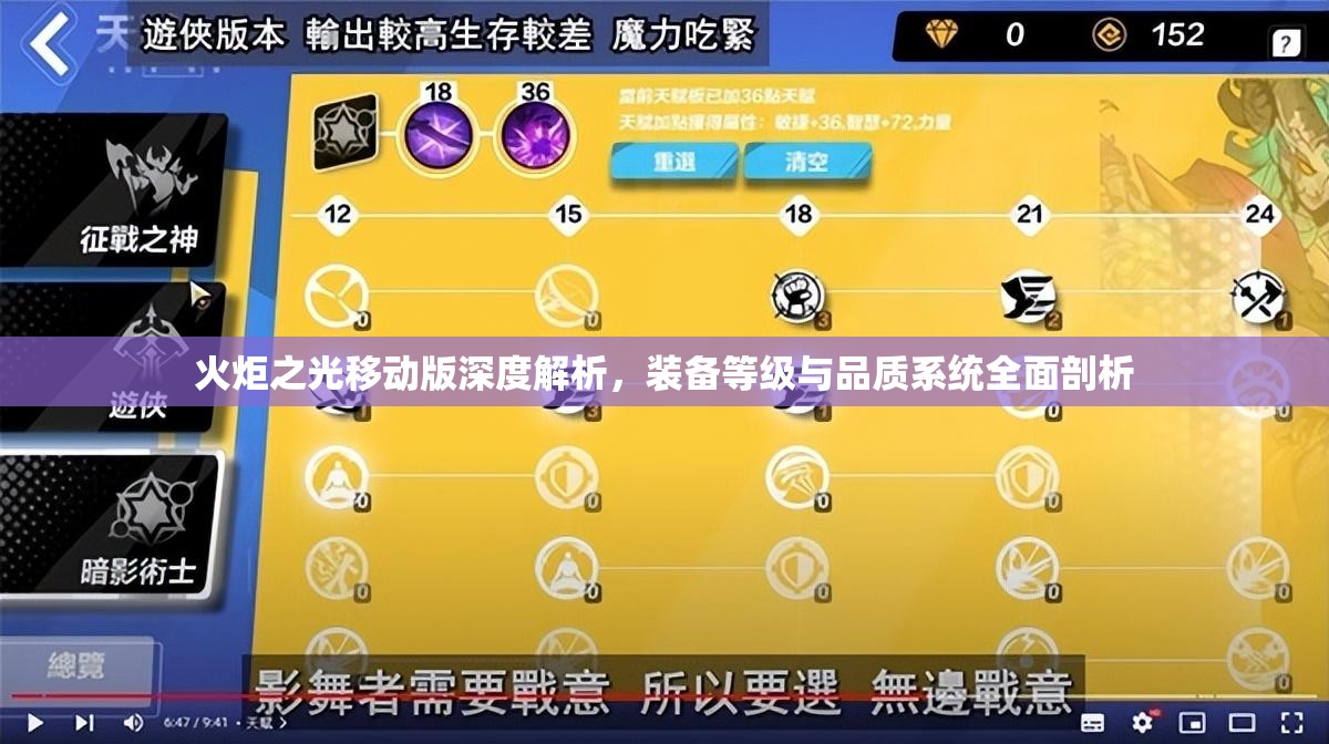 火炬之光移动版深度解析，装备等级与品质系统全面剖析