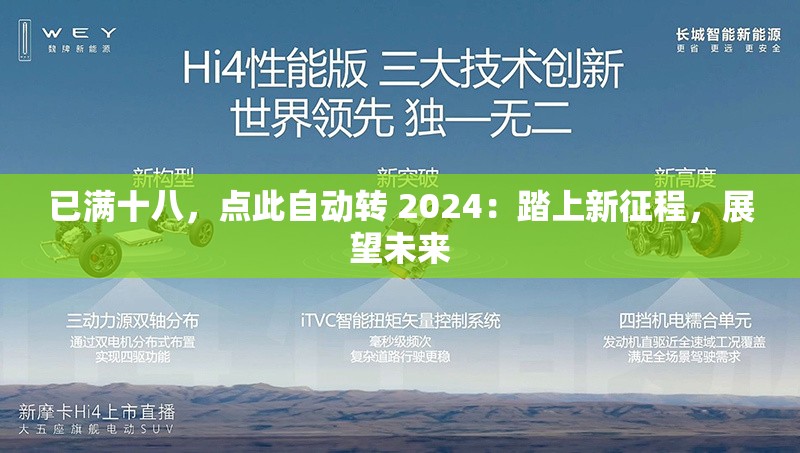 已满十八，点此自动转 2024：踏上新征程，展望未来