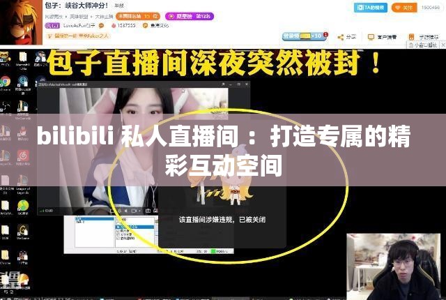 bilibili 私人直播间 ：打造专属的精彩互动空间