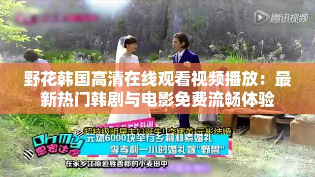 野花韩国高清在线观看视频播放：最新热门韩剧与电影免费流畅体验