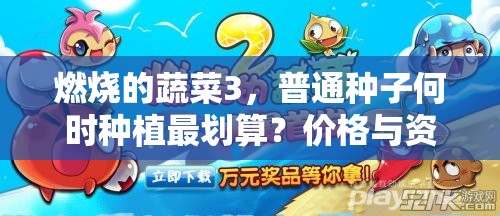 燃烧的蔬菜3，普通种子何时种植最划算？价格与资源管理策略揭秘