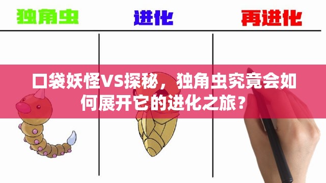 口袋妖怪VS探秘，独角虫究竟会如何展开它的进化之旅？