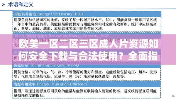 欧美一区二区三区成人片资源如何安全下载与合法使用？全面指南解析