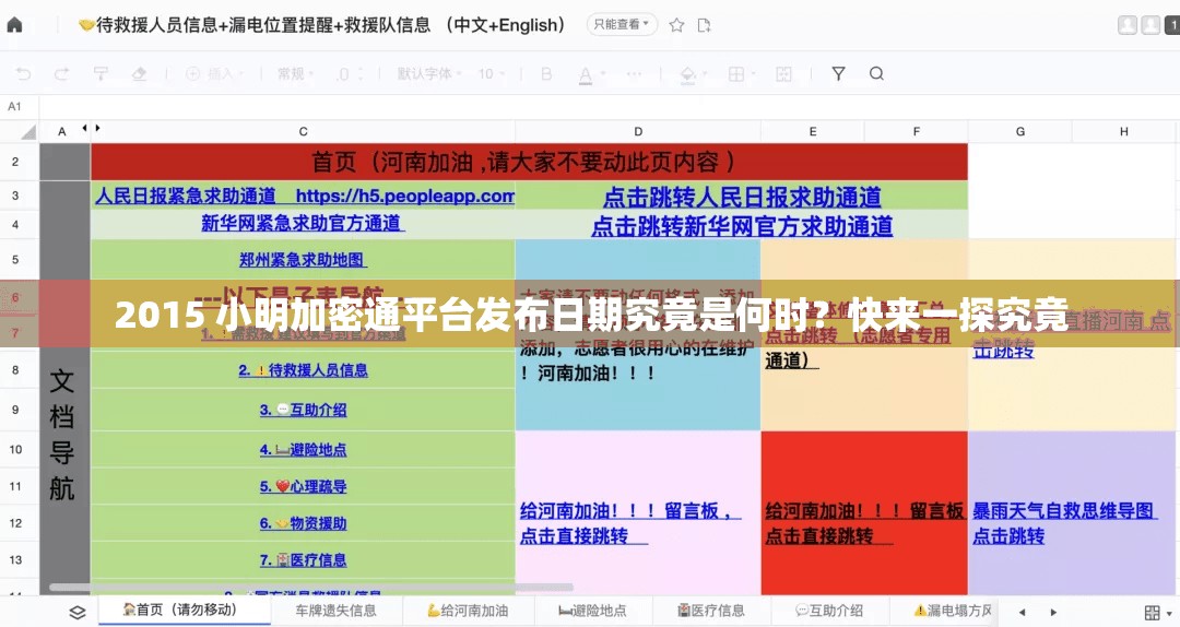 2015 小明加密通平台发布日期究竟是何时？快来一探究竟