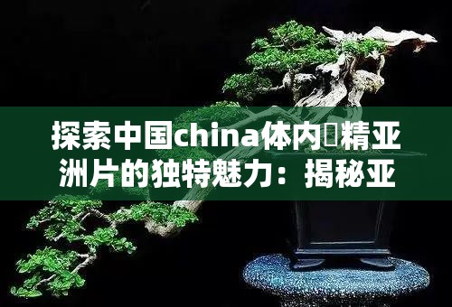 探索中国china体内裑精亚洲片的独特魅力：揭秘亚洲电影中的文化深度与艺术表达